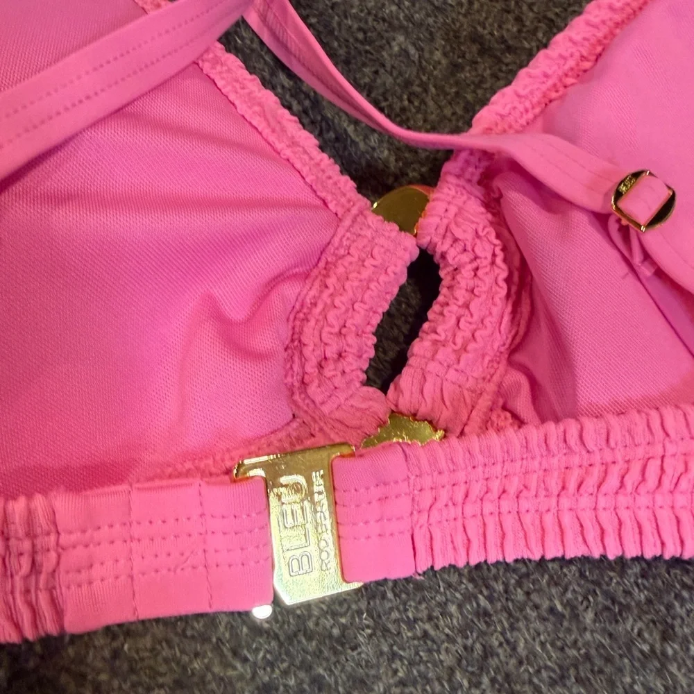 NWT* Pucker Up Two Piece Swim women size 12 Bottom 38 D Top